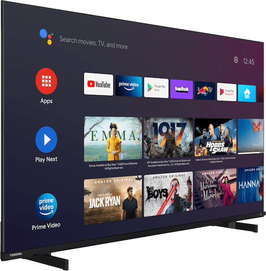 Toshiba Смарт Телевизор 55" 4K UHD QLED 55QA4263DG HDR (2021)