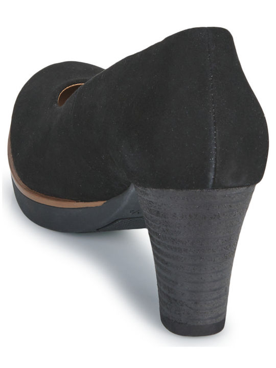 Pantofi cu toc Negru