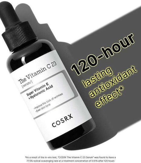 Cosrx The Vitamin C 23 Ενυδατικό & Αντιγηραντικό Serum Προσώπου με Βιταμίνη C & Βιταμίνη E για Αποτοξίνωση & Λάμψη 20ml