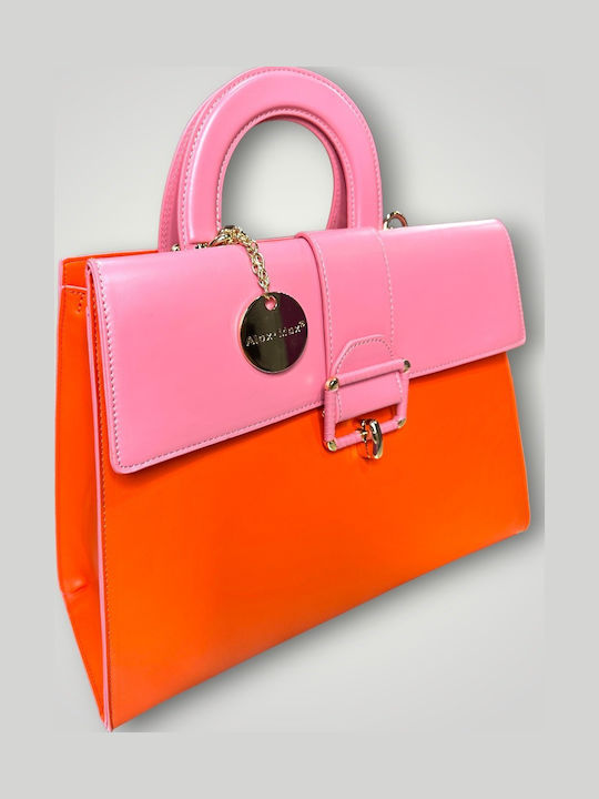 Damentasche Handtasche Orange