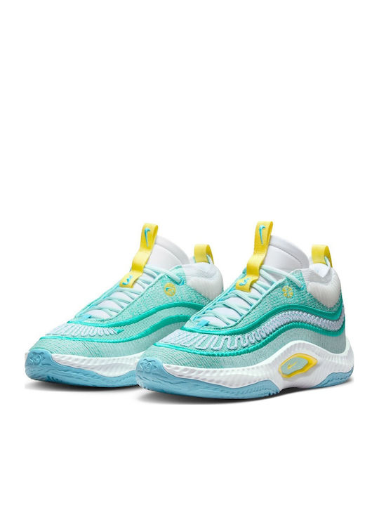 Cosmic Unity 3 High Basketball Shoes Turquoise