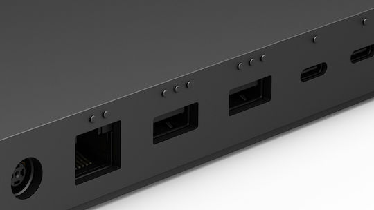 Microsoft Surface Commercial Thunderbolt 4 Docking Station με 4K PD Ethernet και σύνδεση 2 Οθονών Μαύρο