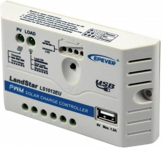 Epsolar Ρυθμιστής Φόρτισης PWM 12V 10A