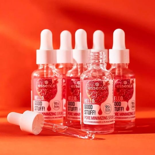 Essence Hello Good Stuff! Pore Minimizing Serum Face with Niacinamide for Nourishment 30ml