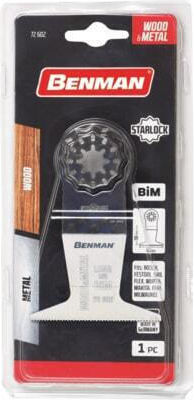 Benman Multitool Klinge für Holz und Metall - 50x65mm 72602