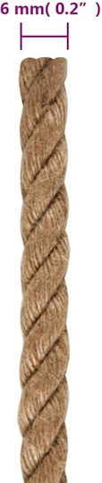 vidaXL Rope with Diameter 6mm and Length 50m