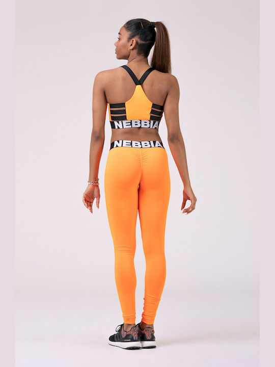 Nebbia Women's Long Legging Orange