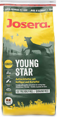 Josera Youngstar 15kg Ξηρά Τροφή για Κουτάβια χωρίς Σιτηρά με Πουλερικά