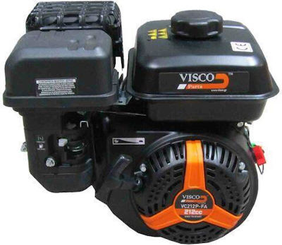 Visco Parts Gasoline Engine 212cc 7hp with Thread