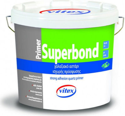 Vitex Superbond Primer Αστάρι Πρόσφυσης με Βάση Ακρυλικές Ρητίνες και Χαλαζιακή Άμμο Ανοιχτό Κεραμιδί Suitable for Plasterboard / Metal / Masonry 10lt