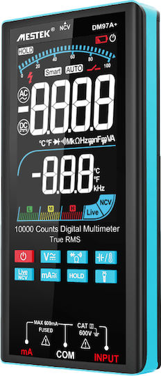 Mestek DM97A+ Digital Multimeter with AC Measurement