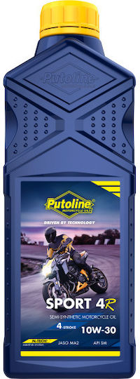 Putoline Semi-synthetic Motorcycle Oil for Four-Stroke Engines 10W-30 1lt