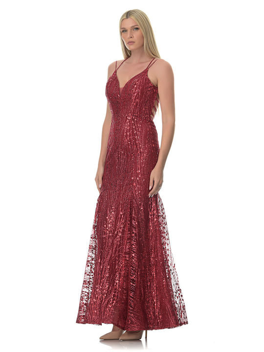 Farmaki Dress Evening Red