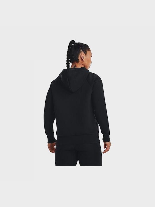 Under Armour Women's Hooded Fleece Sweatshirt BLACK