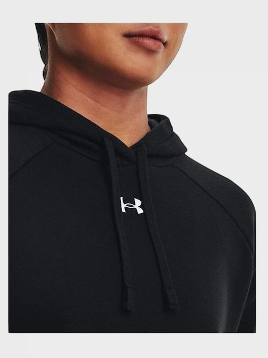 Rival Damen Sweatshirt Kapuzen Schwarz
