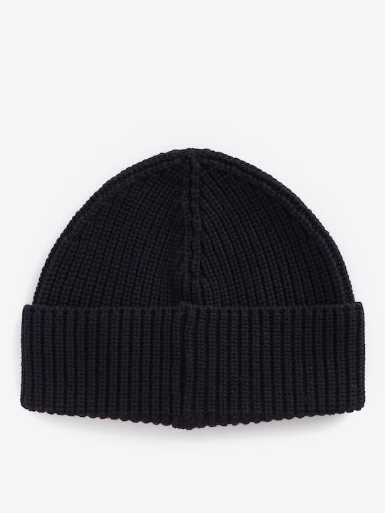 Barbour Beanie Unisex Σκούφος Πλεκτός σε Μαύρο χρώμα