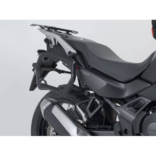 SW-Motech Set de Genti Laterale pentru Motociclete Aluminiu 45lt in Negru culoare