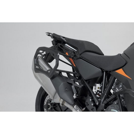 SW-Motech Σετ Πλαϊνές Βαλίτσες Μοτοσυκλέτας 25lt σε Μαύρο Χρώμα