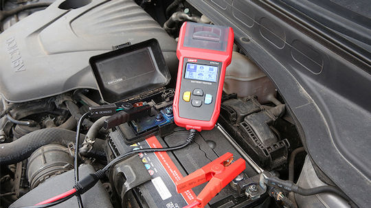 Uni-T UT675A Αναλογικό Battery Tester με Κροκοδειλάκια
