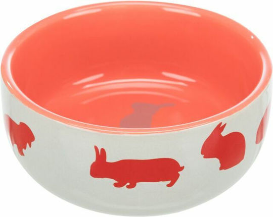 Trixie Ceramic Bowl Food Bowl for Rabbit 250ml