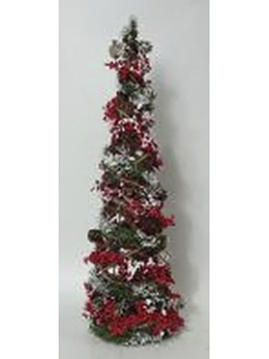 Iliadis Christmas Decorative Mulberry Tree Cone 60cm Red