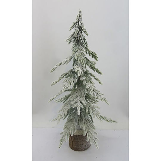 Weihnachtsdekoration Schneebedeckt Baum Natürliches Erscheinungsbild 40cm Grün