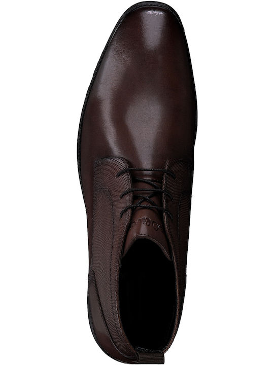 Leather Brown Men's Boots Anatomical
