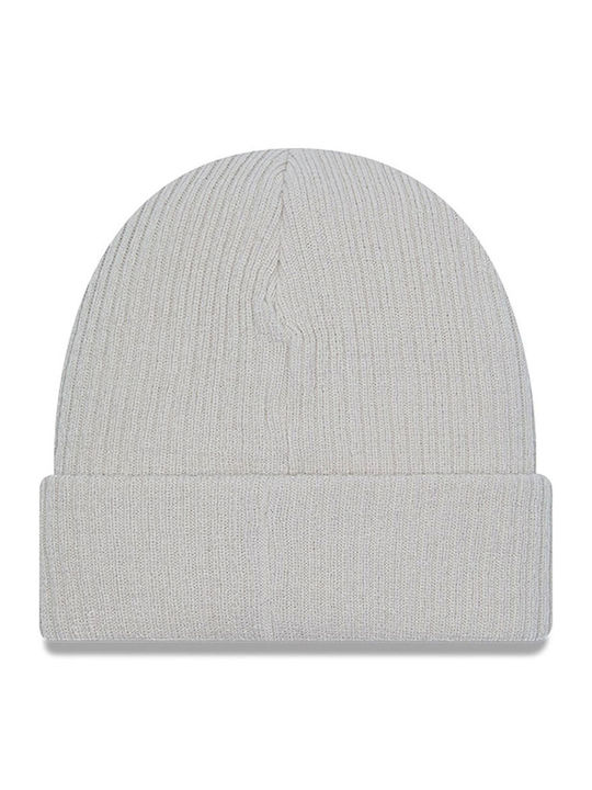 Knitted Beanie Cap Beige