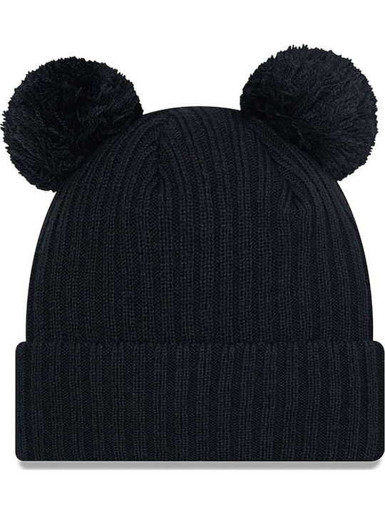 New York Yankees Pom Pom Beanie Beanie Knitted in Black color