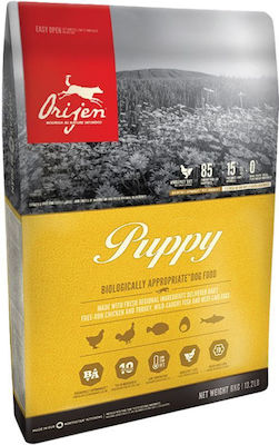 Orijen Puppy 6kg Dry Food Grain Free for Puppies with Turkey and Chicken