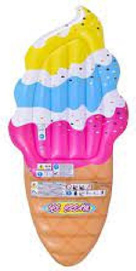 Jilong Ice Cream Inflatable Mattress for Sea 180x87cm