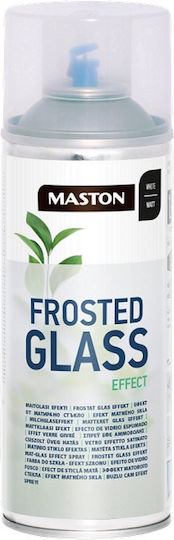 Maston Σπρέι Βαφής Frosted Glass Effect Διάφανο 400ml