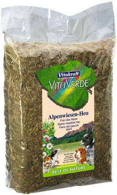 Vitakraft Vita Verde Meadow Hay Grass for Guinea Pig, Rabbit, Squirrel and Hamster 1kg 350613