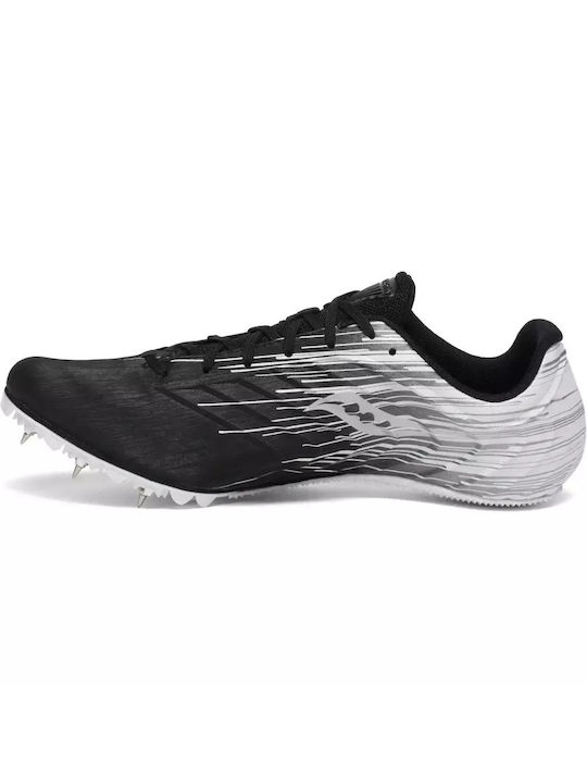 Saucony Spitfire 5 Ανδρικά Αθλητικά Παπούτσια Spikes Μαύρα