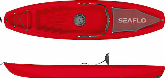 Seaflo Puny SF-1003 SF1003.032C Kayak din plastic Geantă de plajă 1 persoană Roșu