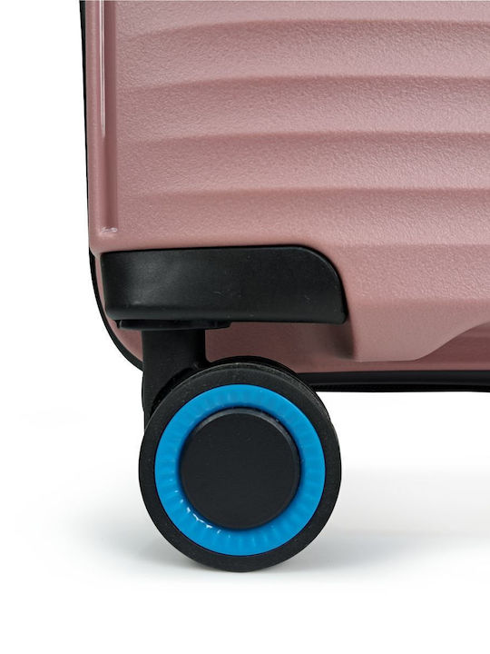 Bg Berlin Weekend Cabin Hard Suitcase Dark Pink with 4 Wheels Height 55cm