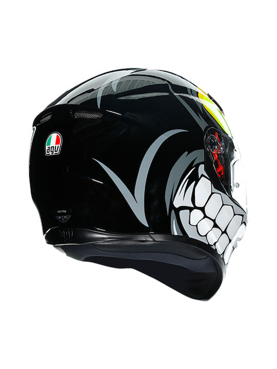 AGV K3 SV Angy Black Мотоциклетна каска Full Face ECE 22.05 1490гр