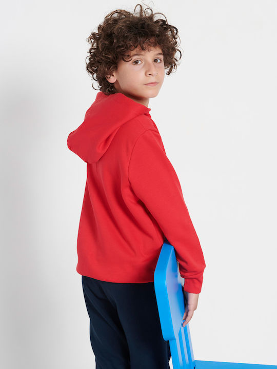 BodyTalk Kids Sweatshirt with Hood Red