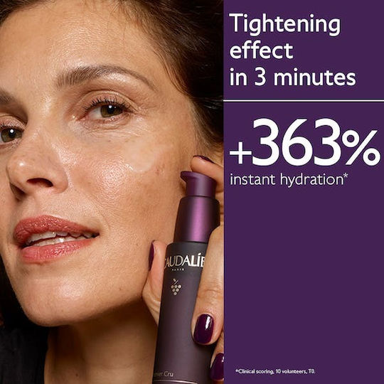 Caudalie Premier Cru Feuchtigkeitsspendend & Anti-Aging Serum Gesicht mit Niacinamid & Hyaluronsäure für Straffung 30ml