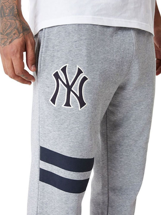 New York Yankees Παντελόνι Φόρμας με Λάστιχο Γκρι