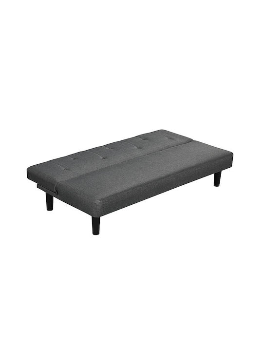 Pakketo Doppelsitzer Sofa Bett Anthrazit 167x77x73cm