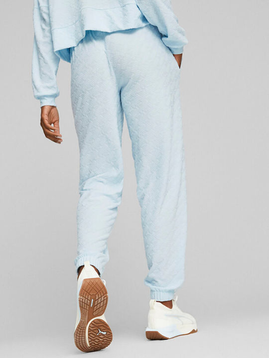 Παντελόνι Φόρμας Fleece Γαλάζιο