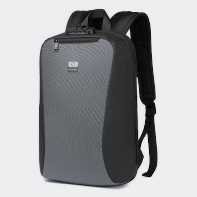 Ozuko 9497 Waterproof Backpack Backpack for 15.6" Laptop Gray