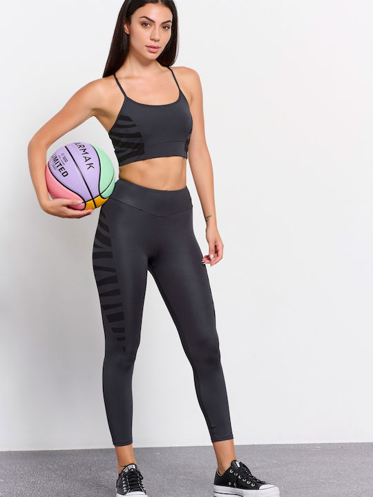 Frauen Sport-BHs Sport-BH Gray