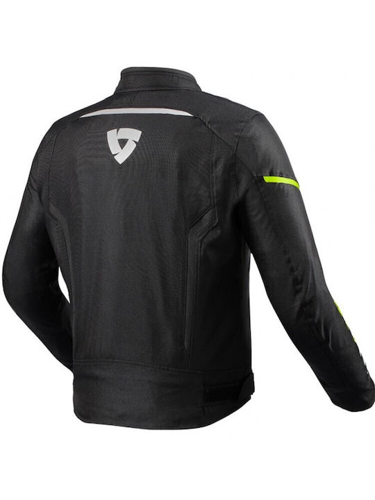 Rev'IT Winter Herren Motorradjacke Wasserdicht Gelb