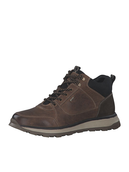 Leather Tabac Brown Men's Boots Anatomical