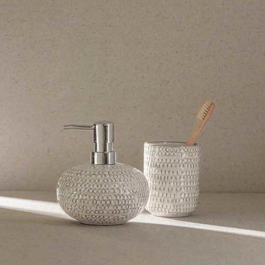 Wenko Dispenser Κεραμικό Λευκό 470ml