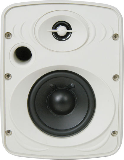 Adastra FC4V-B Passive Wall Installation Speakers 40W Pair 14.5x11.2x19.9cm White