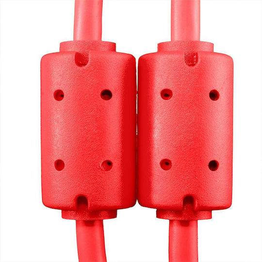 UDG 2m USB 2.0 Cable A-Male to B-Male Red (U95005RD)