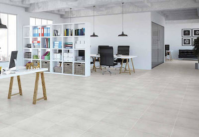 Κολοσσός Core Floor Interior Matte Porcelain Tile 33x33cm White